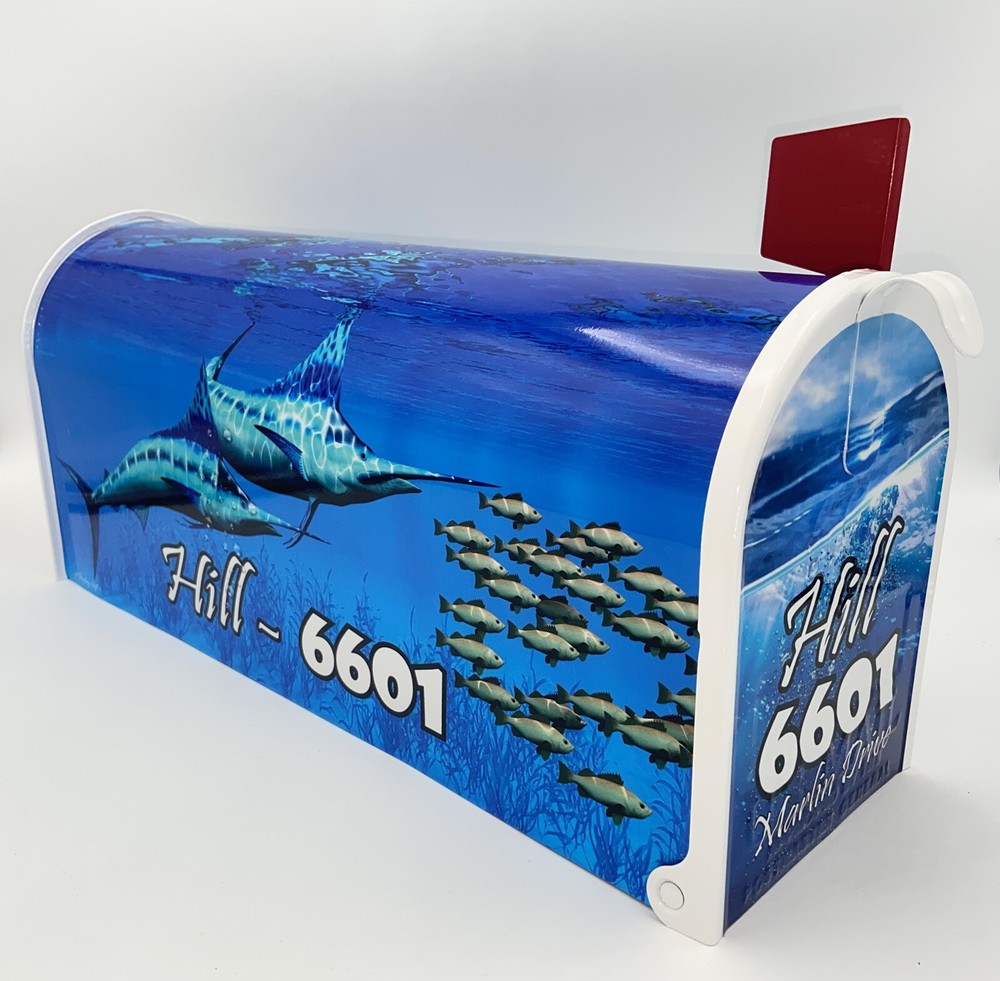 Marlin custom mailbox: Personalized Christmas Gift