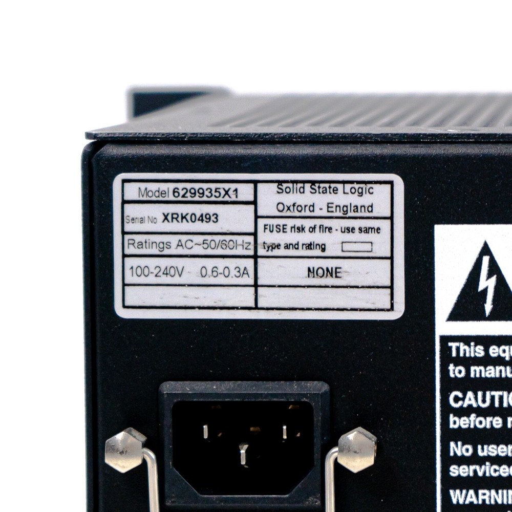 Solid State Logic X-Rack 8-Space Power Supply Rack - Empty