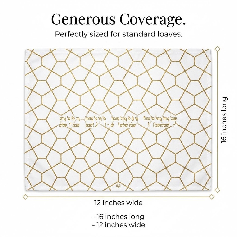 satin printed challah covers 20 pieces*