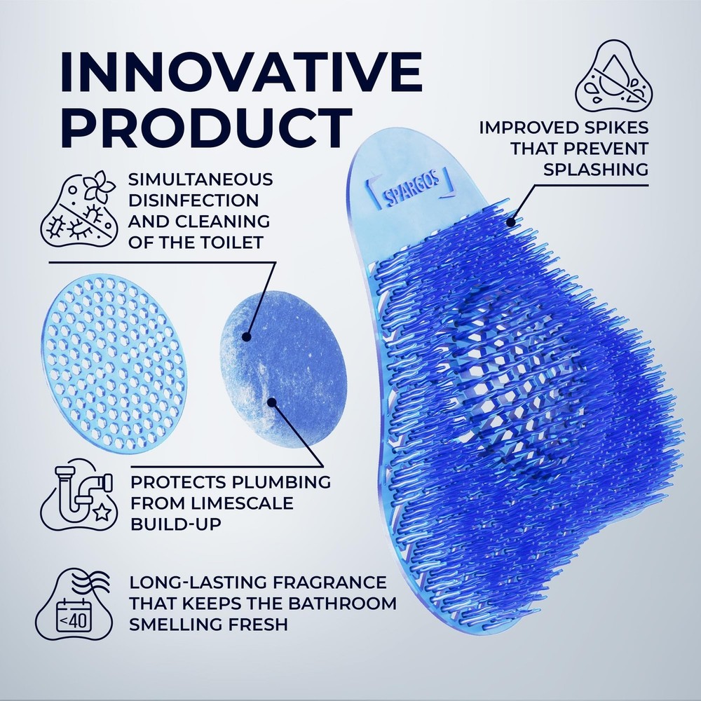 Urinal Screen Deodorizer 24 Pack - Urinal Cakes Fresh 3D Wave Anti-Splash Odo...
