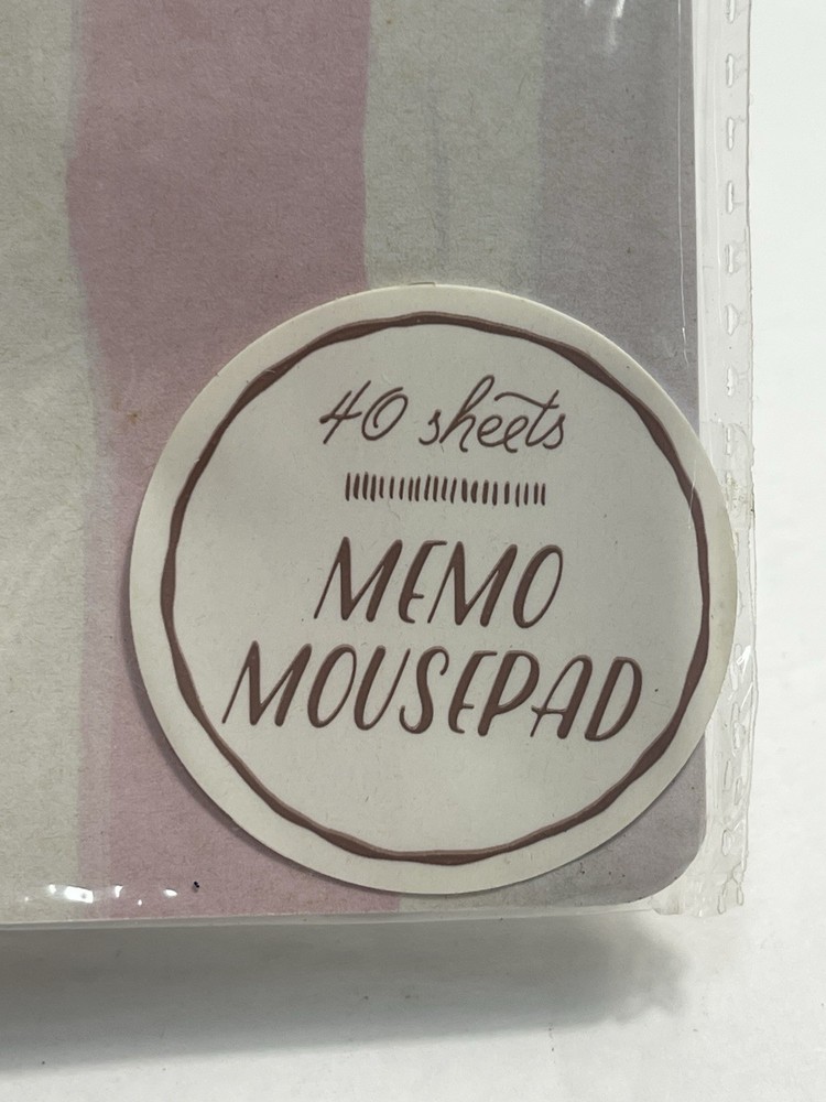 (4) Memo Mouse Pads 40 Sheets EACH "Don't Forget" "Take Note"