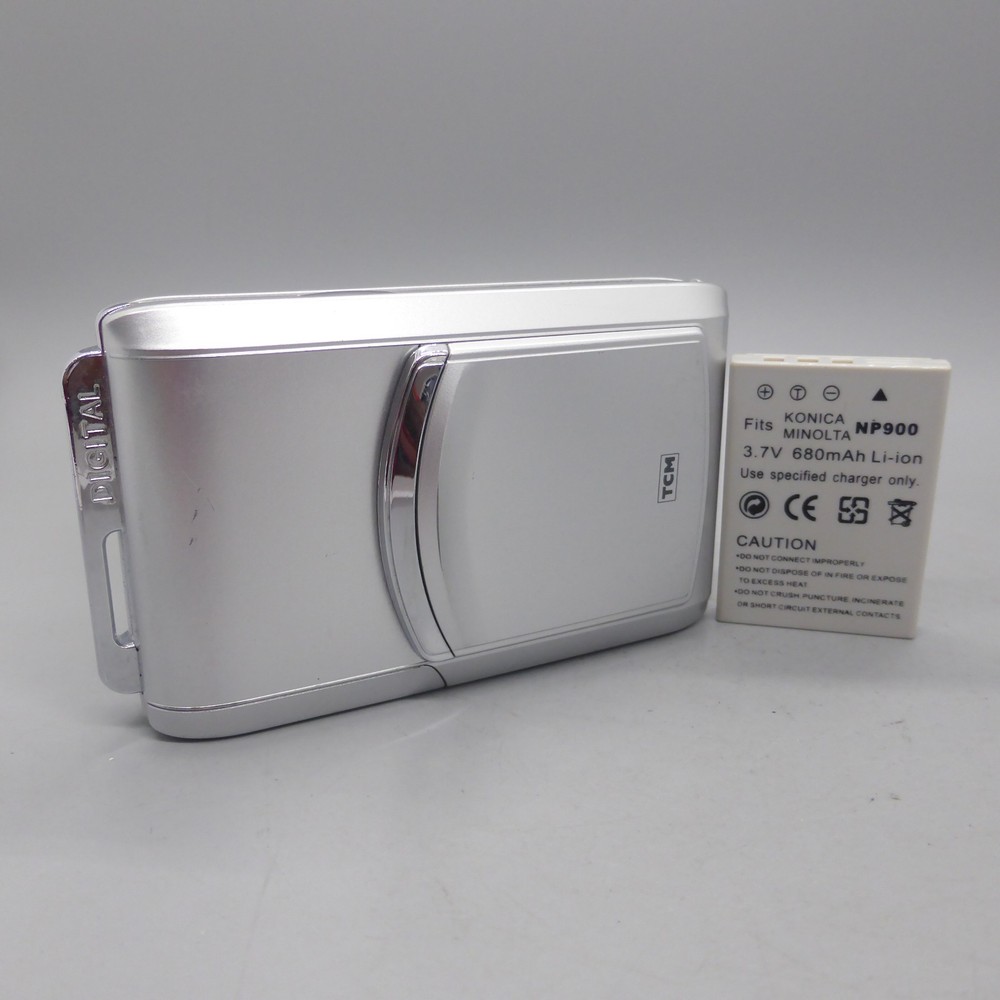 TCM 5.0MP Compact Digital Camera Silver Tested