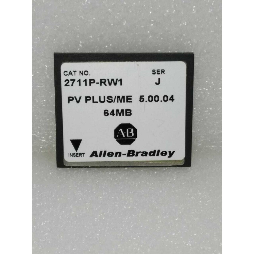 Allen-Bradley 2711P-RW1 J PanelView Plus 64MB Internal Compact FlashCard