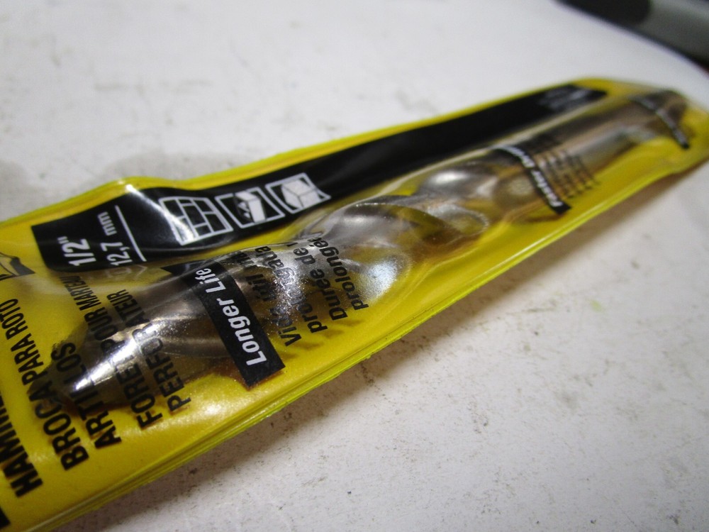 DEWALT 1/2" x 6" Drill Bit Premium Percussion