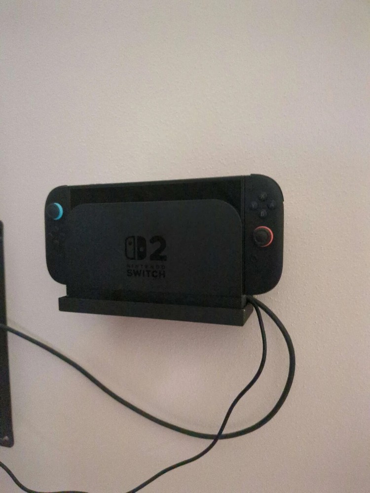 Nintendo Switch 2 Dock Wall Mount for Nintendo Switch 2