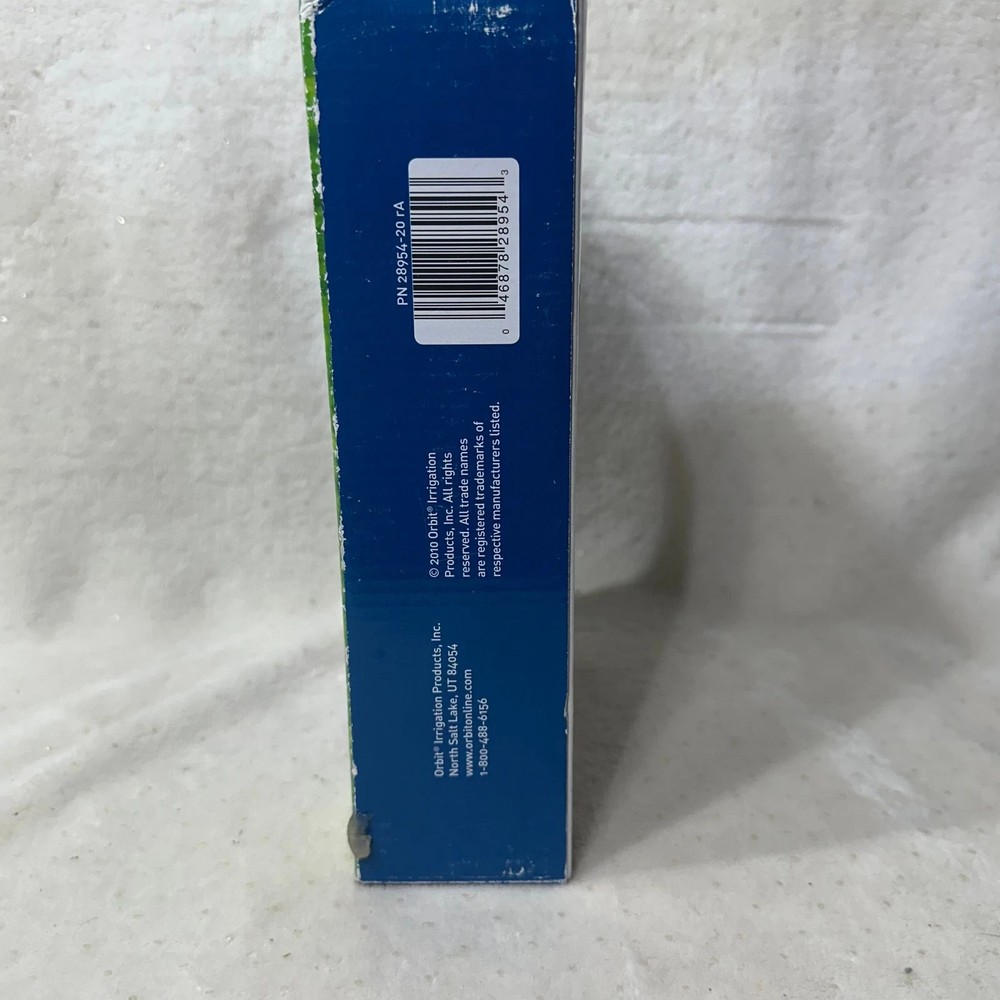 Orbit 28954 4 Station 2 Program Indoor Easy Dial Sprinkler Timer Open Box System