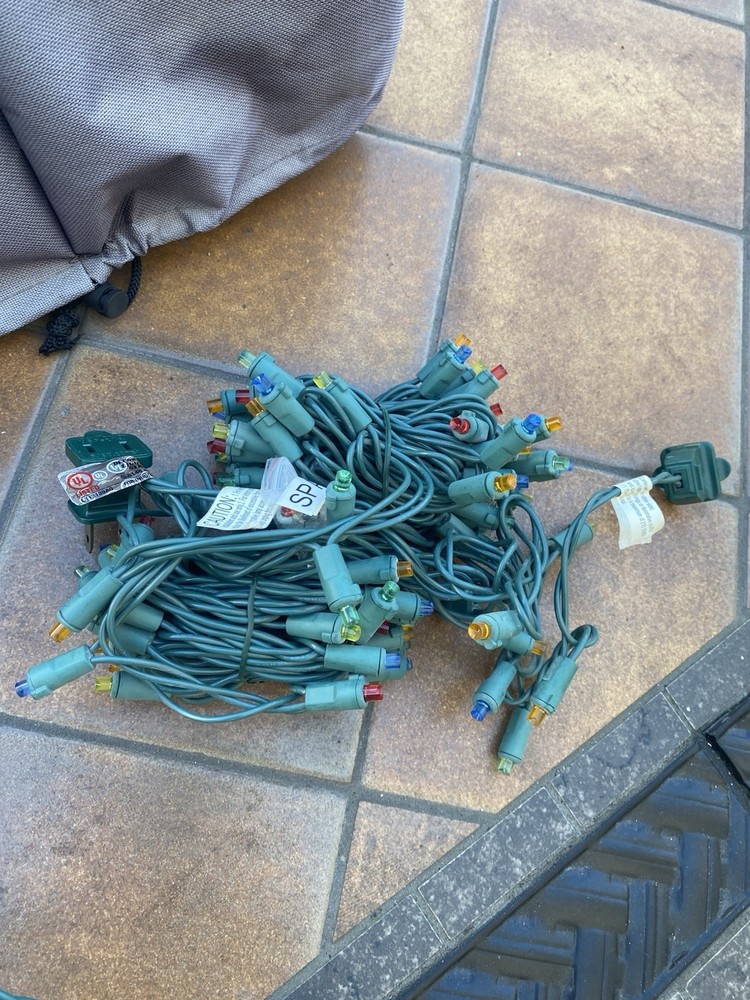 Assorted Christmas Lights ICICLES ROPE LED OUTDOORS AND MORE