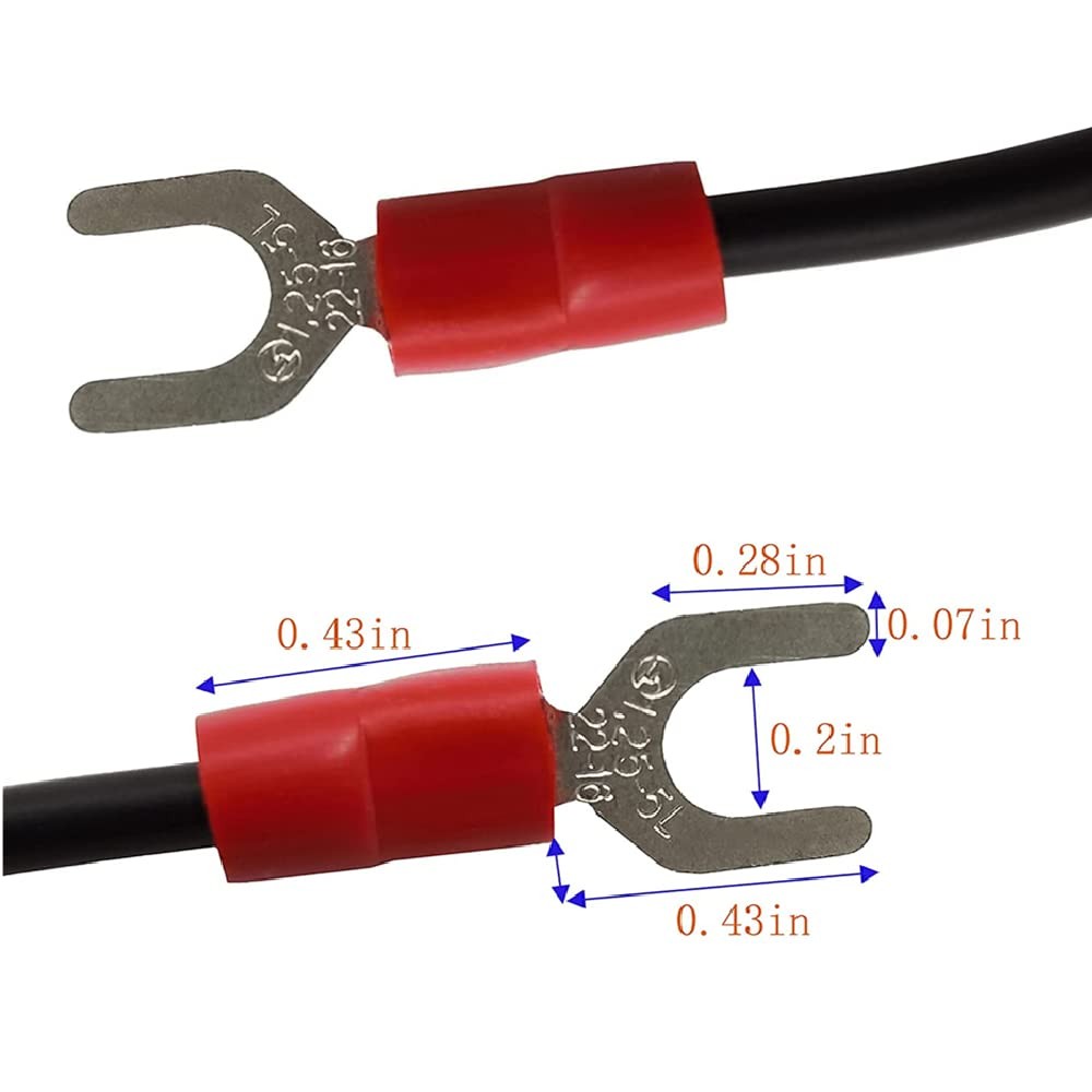 2-Pack 5-Ft Silicone Soft Ground Wire for Technics...