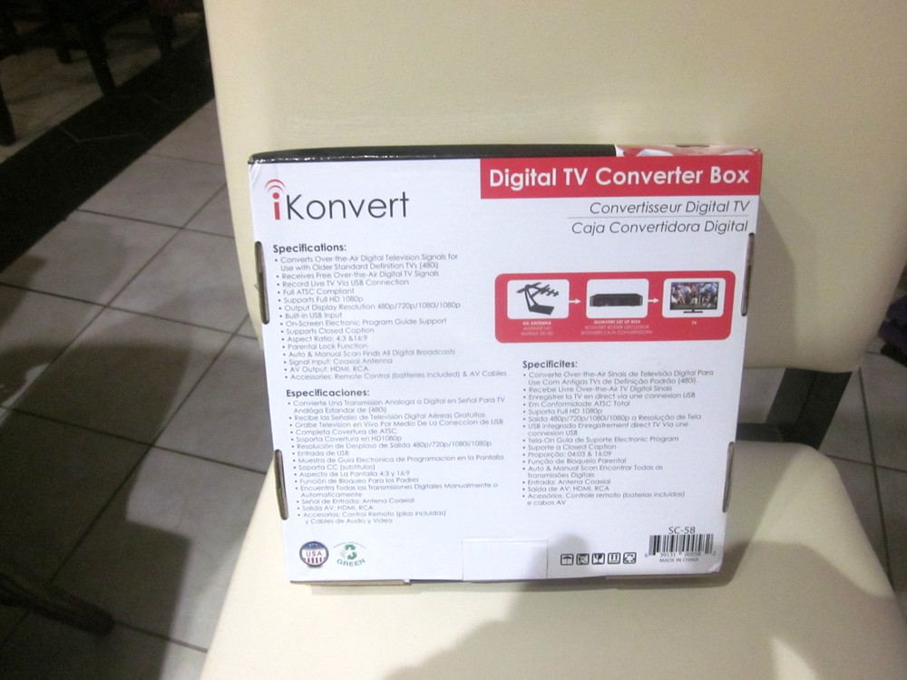 Digital TV Converter Box / SC-58