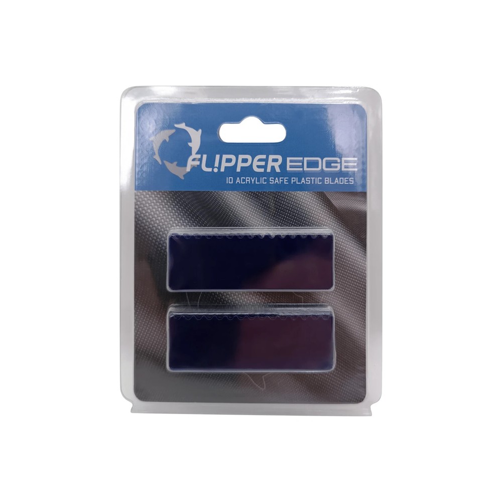 Flipper Edge Standard Acrylic Safe Plastic Blades (10 Pack)