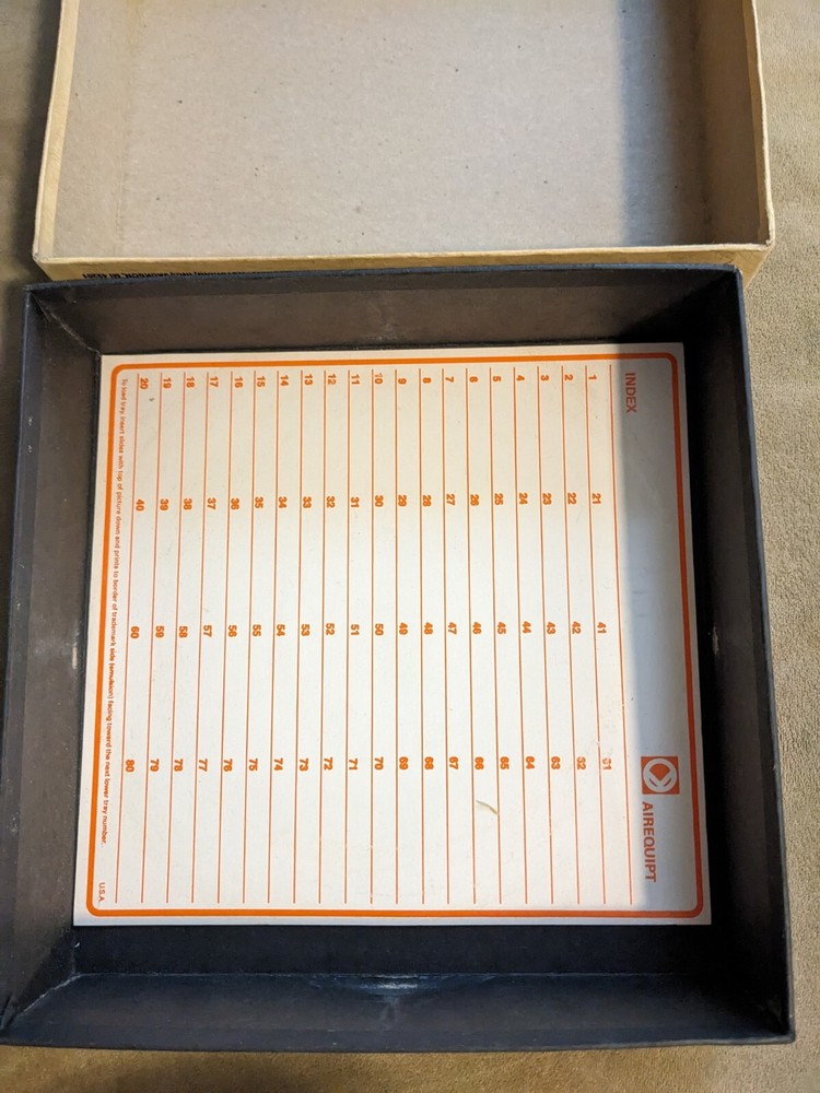 Kodak Carousel 80-Slide Tray w Original Box
