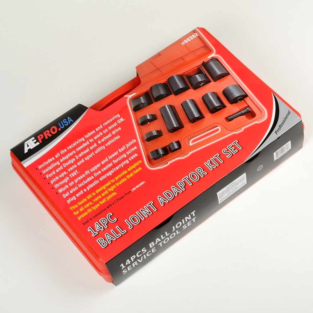 [14PC] Ball Joint Adaptor Service Kit Set