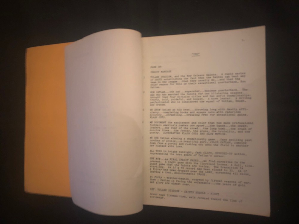 "PRO" VINTAGE MOVIE SCRIPT by David Moessinger [Vintage]