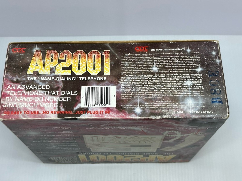 VTG CDT AP20021 Name Dialing Telephone Alphanumeric Computerized Office Phone