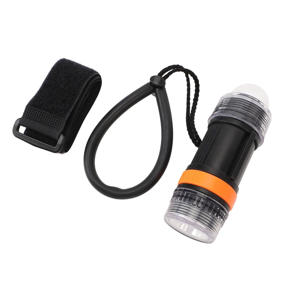 Waterproof Dive Strobe Flashlight High Brightness LED For Underwater Advent DGPM