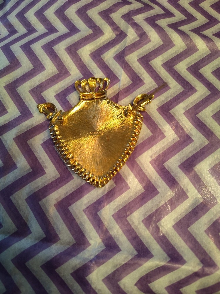 Monet Shield Broch Pin