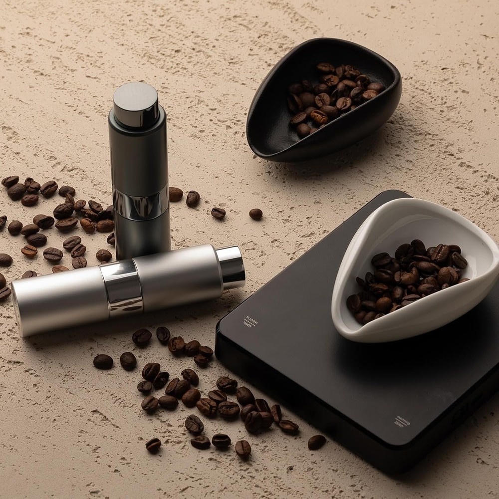 Coffee Bean Dosing Cup with Spray Bottle, Coffee Measuring Cup
