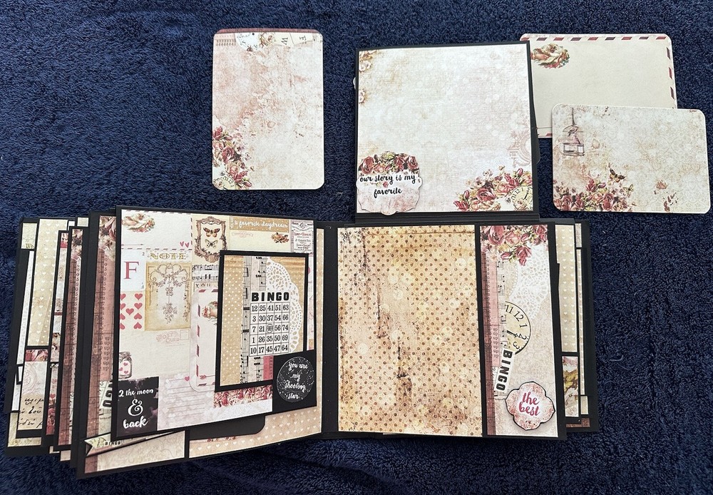 Handmade Album Using Prima Paperline