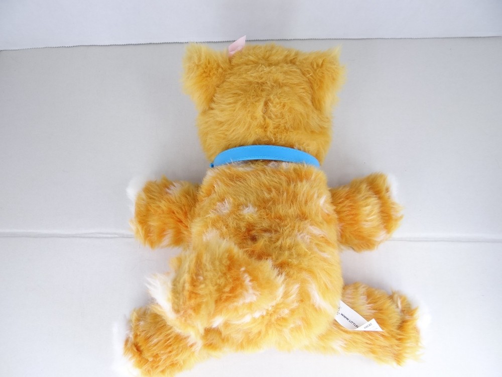 Little Live Pets Orange Ginger Tabby Cat Plush Interactive 2016 See Video