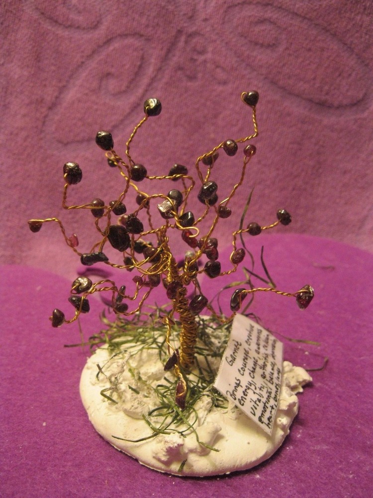 HEALING TREE--GARNET