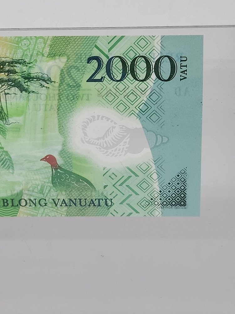 Vanuatu, 2000 Vatu, 2014, POLYMER, Birds