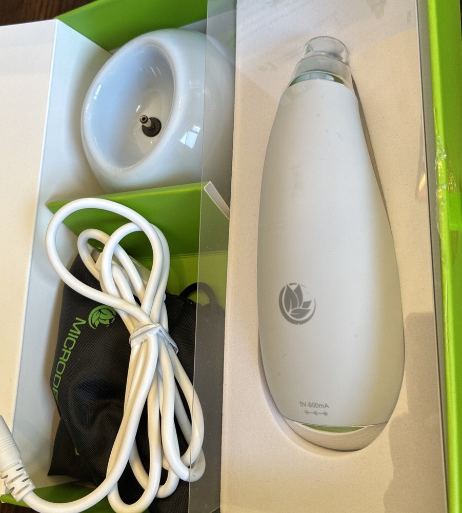 Microderm GLO Gray Mini Diamond Microdermabrasion Advanced Facial System