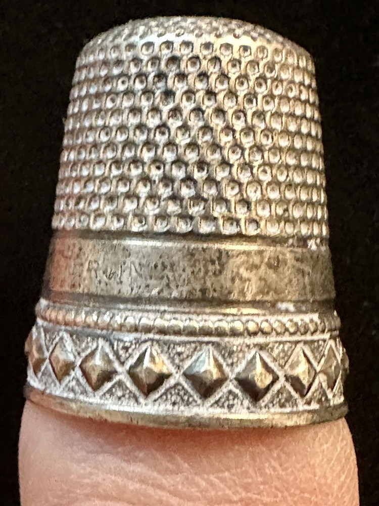 Vintage Sterling Silver Thimble
