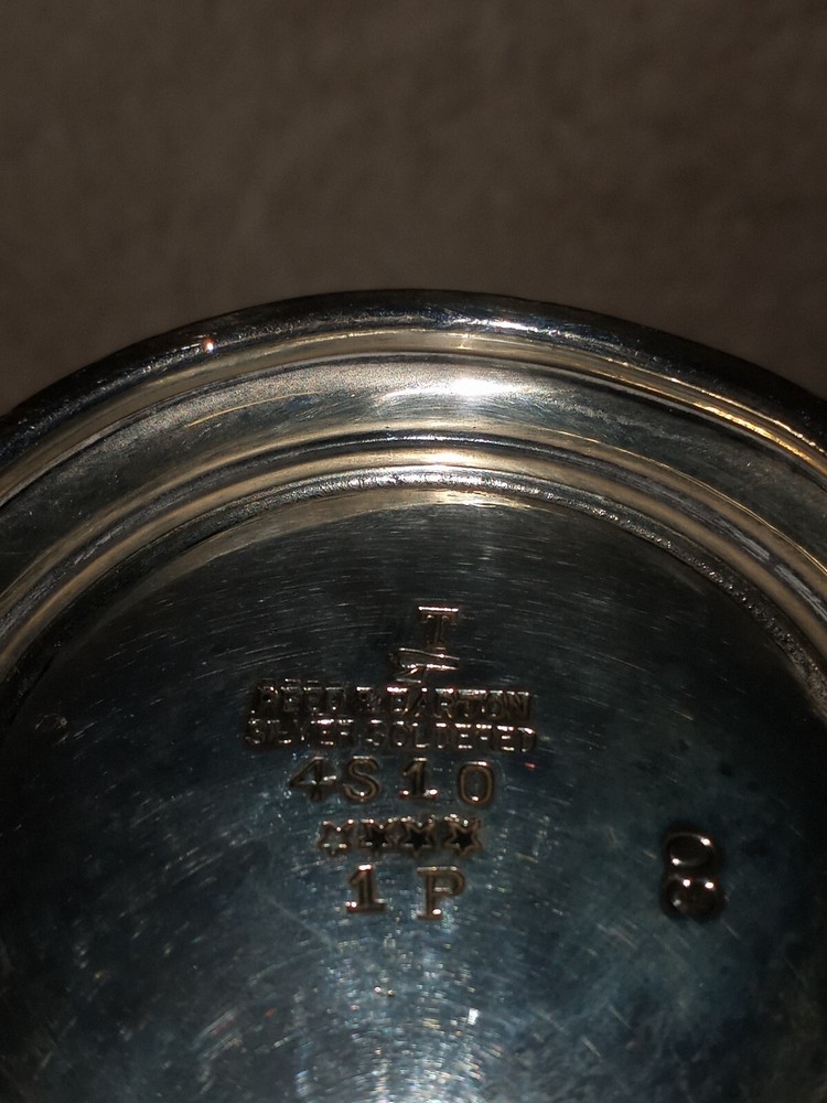 Reed & Barton 1p Lidded Silver Plated Creamer #30
