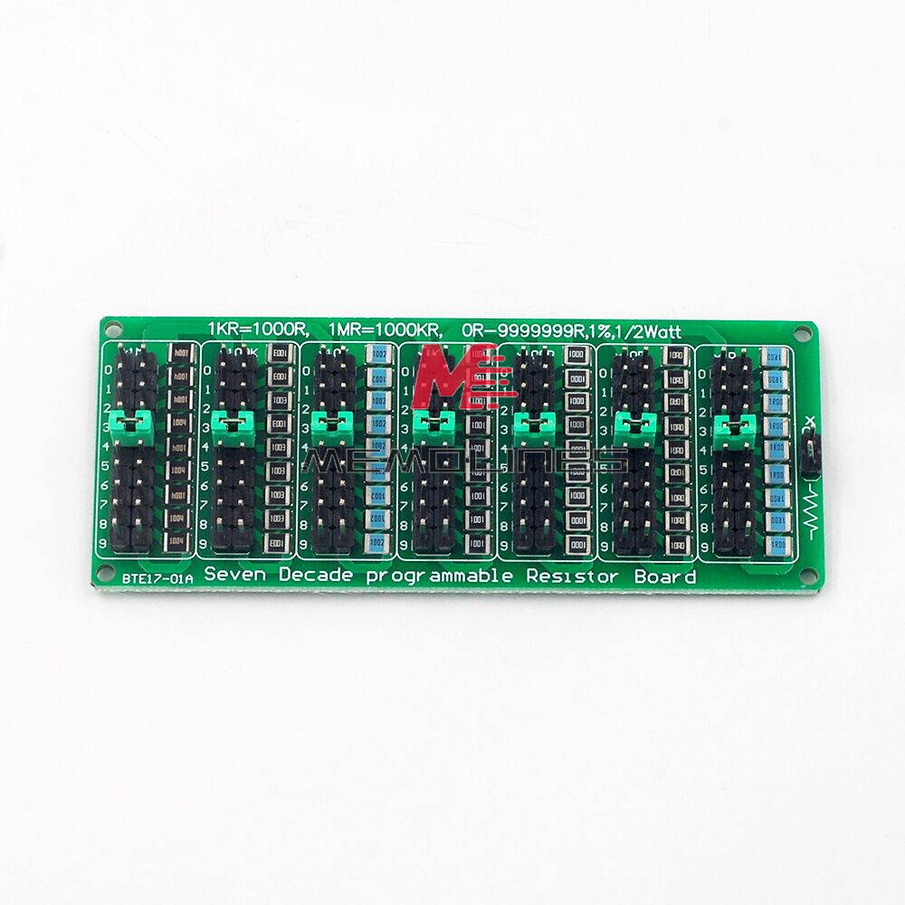 Resistor Board 1R-9999999R/1R Programmable Resistance SMD Module