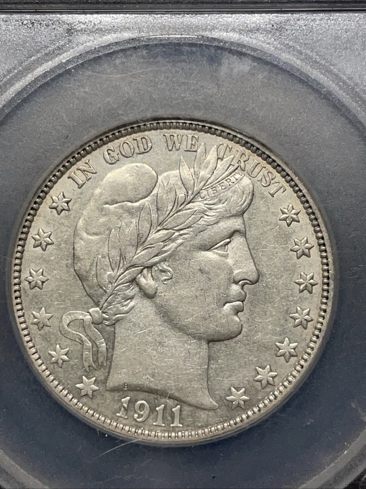 1911-D Barber Half 1/2 Dollar 50C **Read***