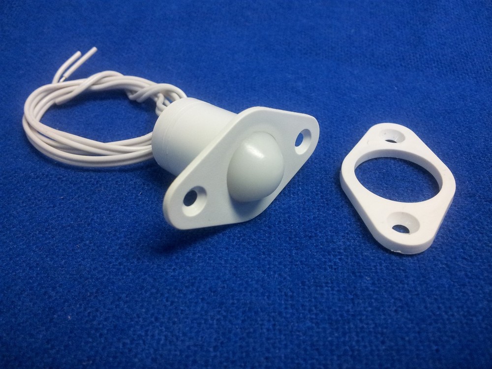 5 Plunger Switch Contact Sensor Home Alarm System Fits GRI Hidden Replacement