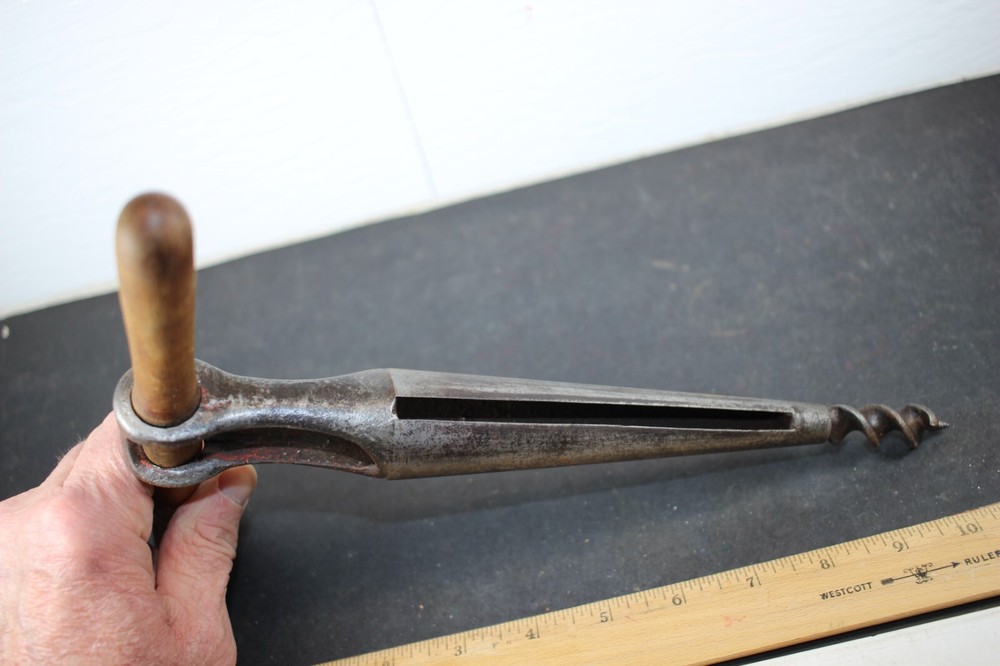 Vintage Barrel Bung Auger