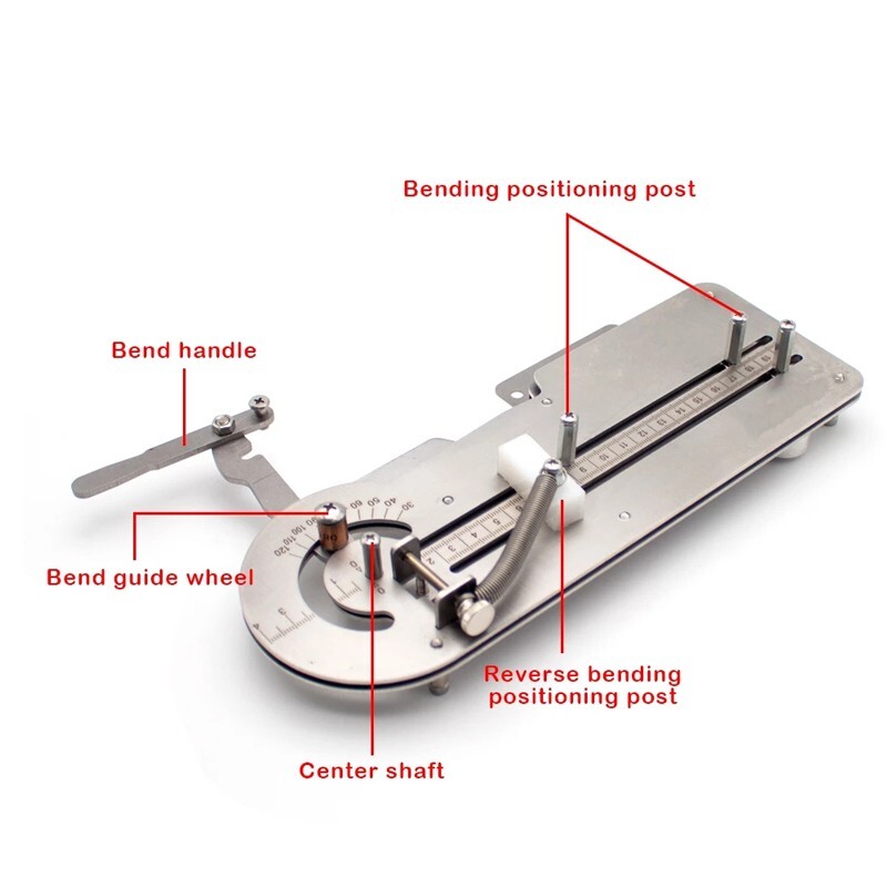 Manual Small Wire and Cable Bending Machine Copper Wire Bender