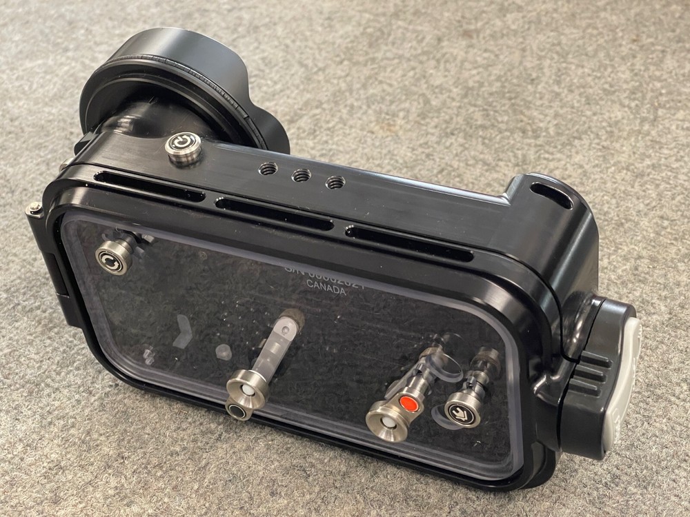 LENZO iPhone Underwater Housing - Aluminum Shell -- Never used