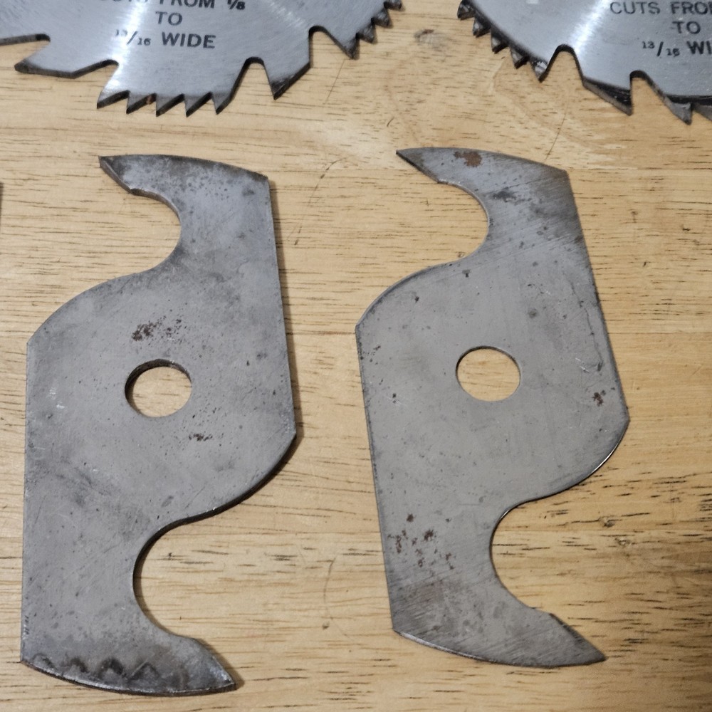 Oldham Dado Stacking Stack Saw Blades Blade Set Lot 500 CPD C P D