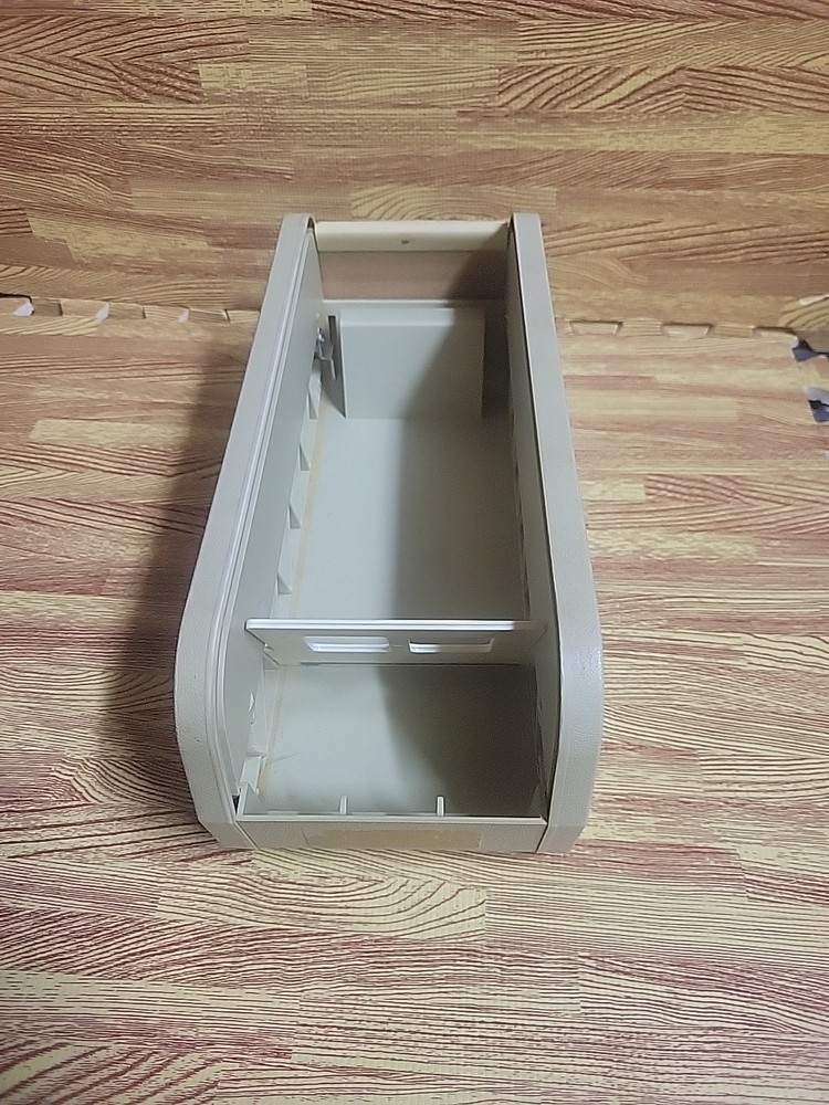 Microcomputer Accessories Plastic Roll Top 5.25” Disc Keeper Storage No Key