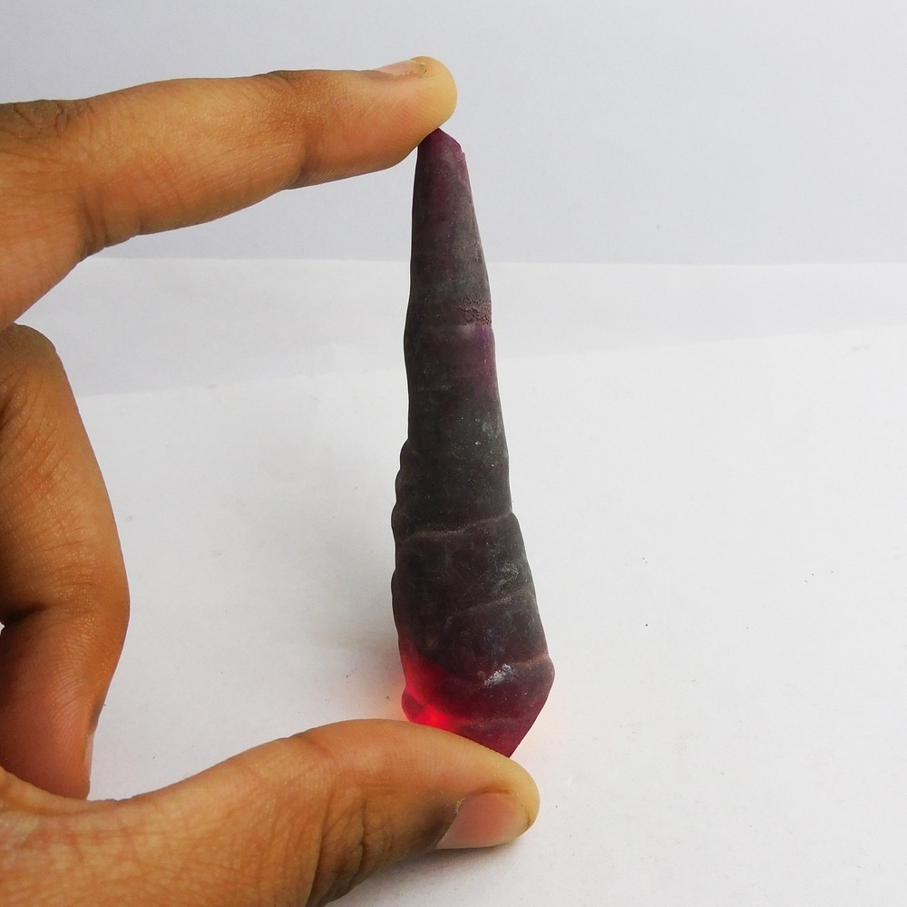 Natural Red Ruby 166.90 Ct Uncut Loose Gemstone Uncut Raw Rough CERTIFIED