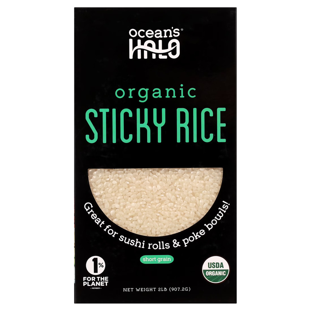 Organic White Sticky Sushi Rice, 2 Lb.