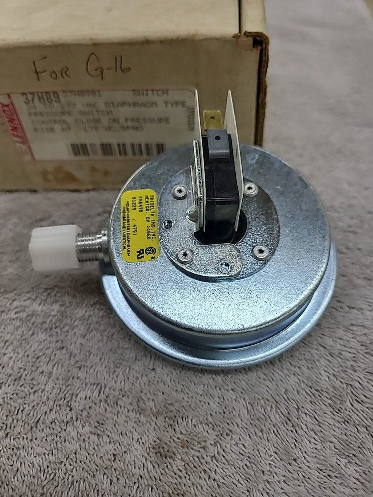 Lennox 37H89 Pressure Switch