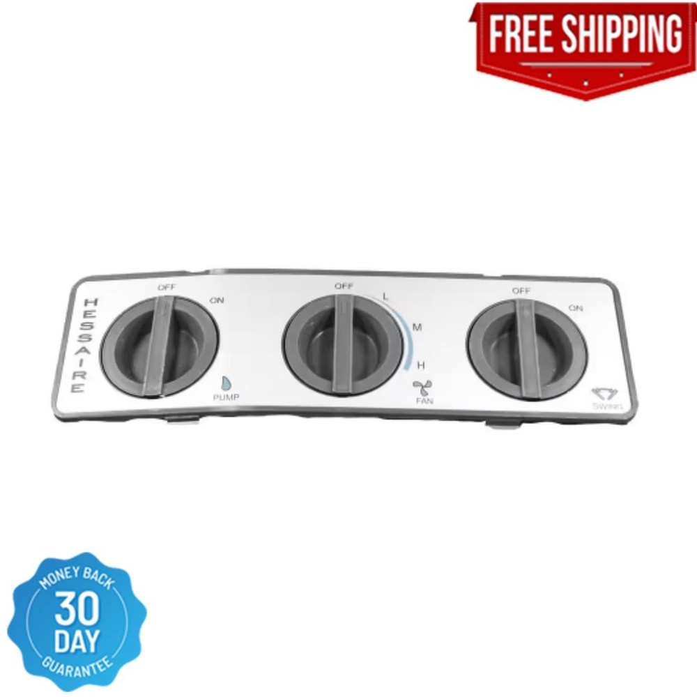 Hessaire Replacement Control Panel for Evaporative Cooler Plastic MC37V, MC61V