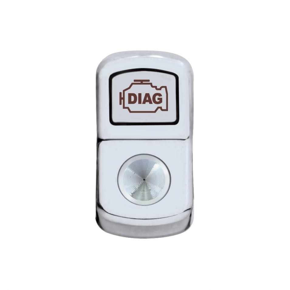 "Diagnostic" Rocker Switch Cover - Red Diamond