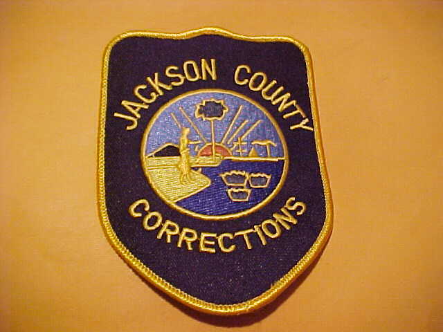 JACKSON COUNTY FLORIDA CORRECTIONS POLICE PATCH SHOULDER SIZE UNUSED  m