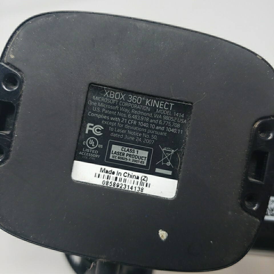 Microsoft Xbox 360 Kinect Motion Sensor Camera Bar Only Model 1414 Tested