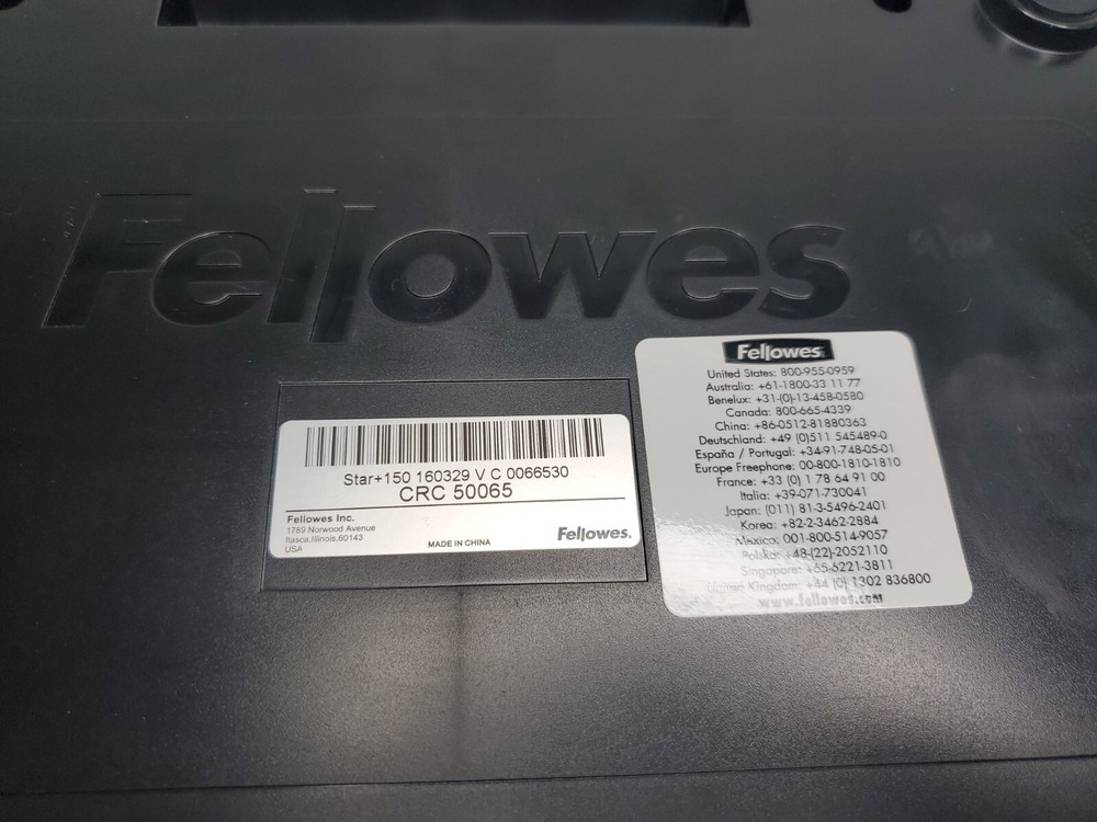 Fellowes Star+ 150 Comb Binding Machine CRC 50065