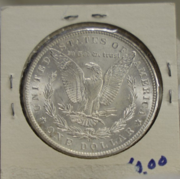 1898 O US Morgan Silver Dollar $1 Unc