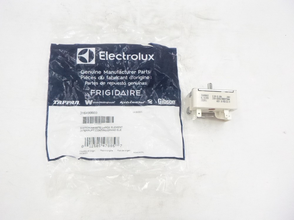 OEM Electrolux Frigidaire Surface Element Switch 316498603