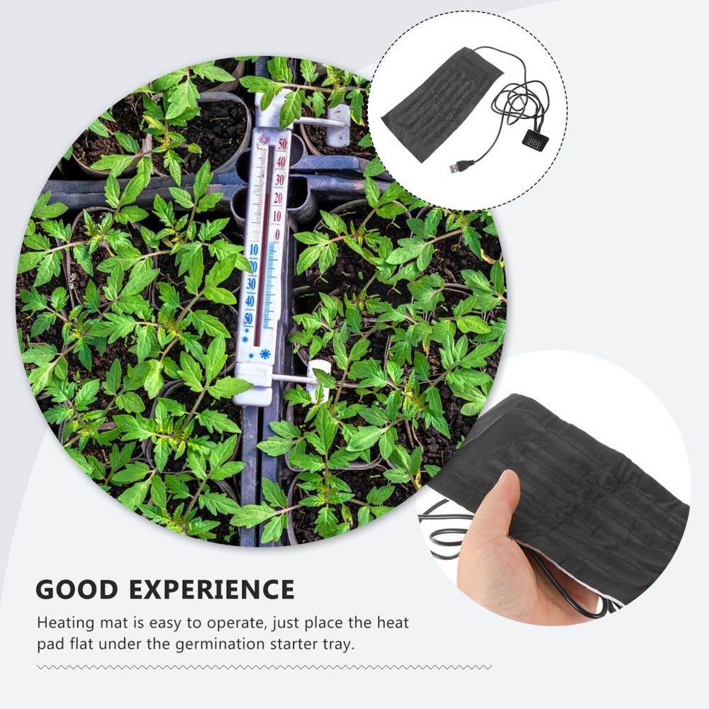 USB Heating Pad for Plants Cloth Heat Mat for Germination