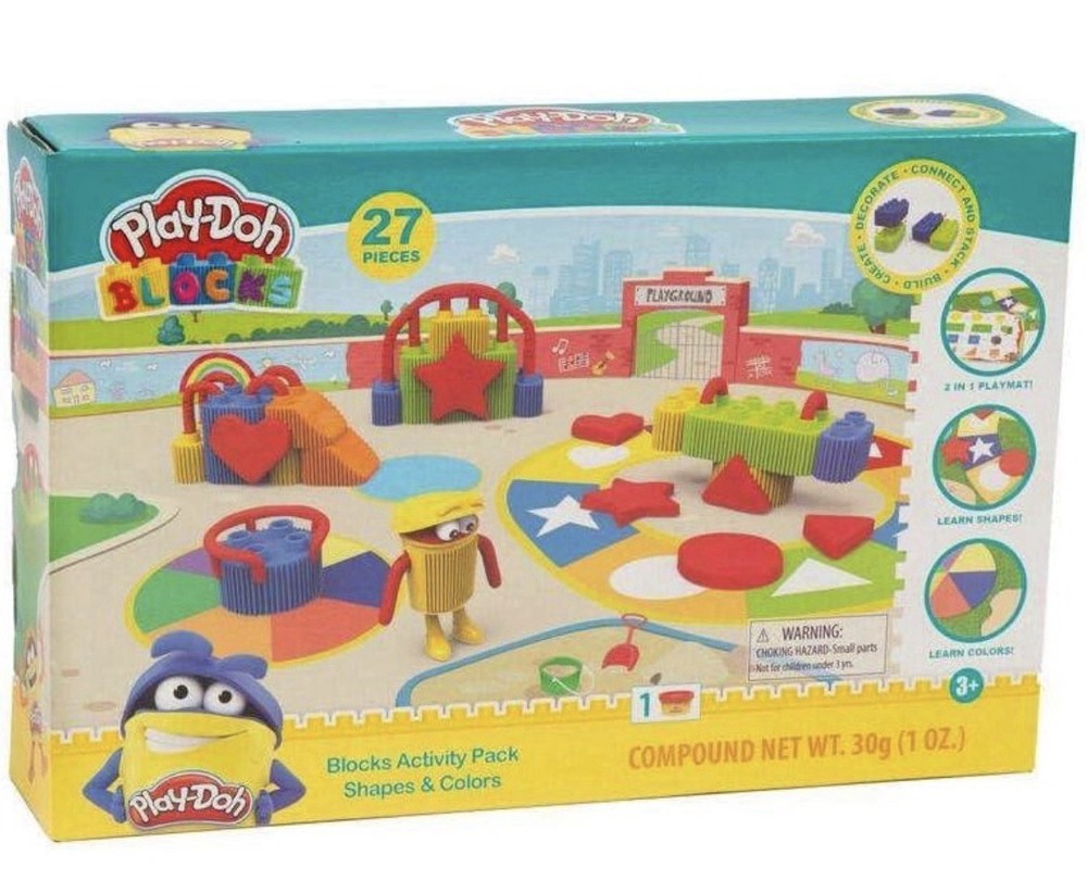 Play-Doh Blocks Activity Pack 27 Pcs For Kids