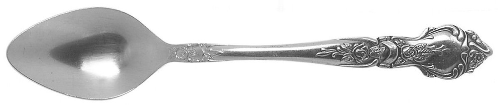 National Stainless Rose & Leaf  Teaspoon 485282
