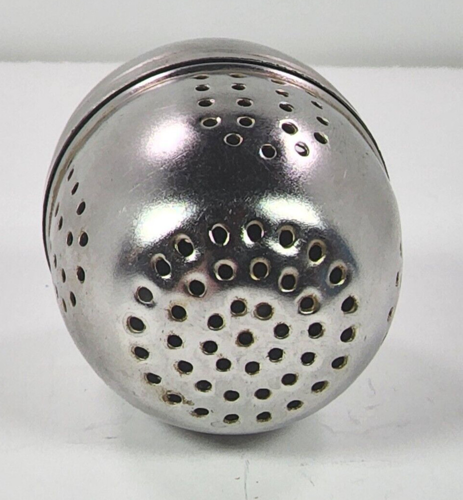 Vintage Loose Leaf Tea Coffee Strainer Infuse no chain